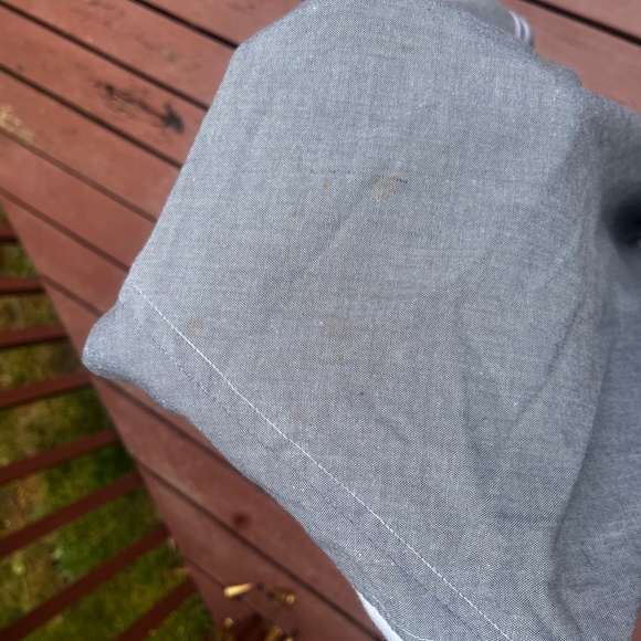 Vintage Christian Dior Windbreaker Size M/L Grey 90s Short Sleeve Lightweight KC - Picture 5 of 5